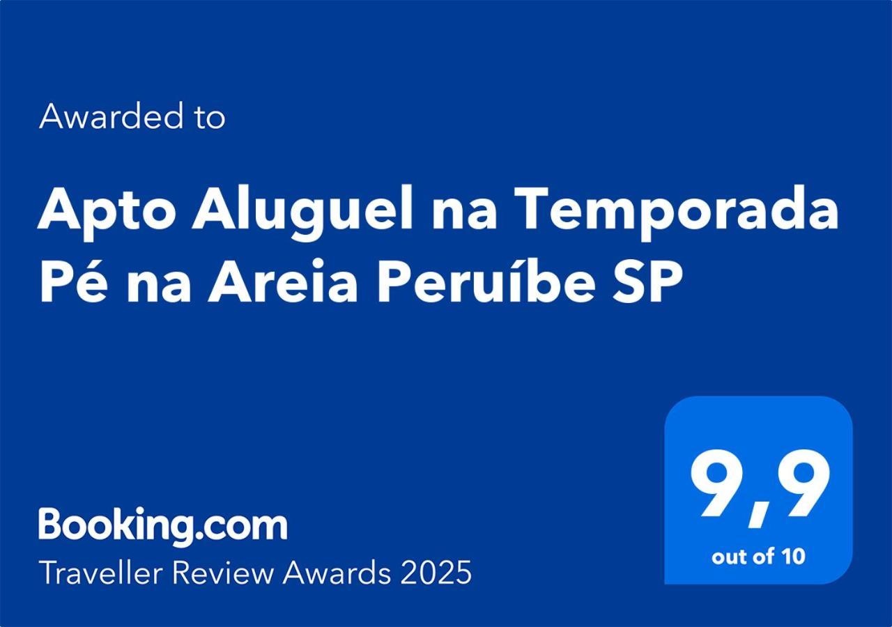 Apto Aluguel na Temporada Pé na Areia Peruíbe SP Exterior foto